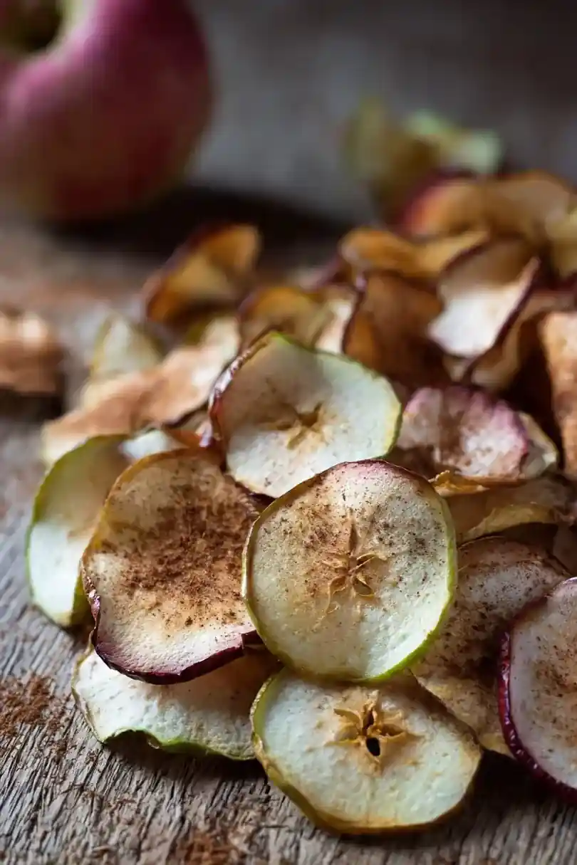 Apfel-Zimt-Chips aus dem Ofen