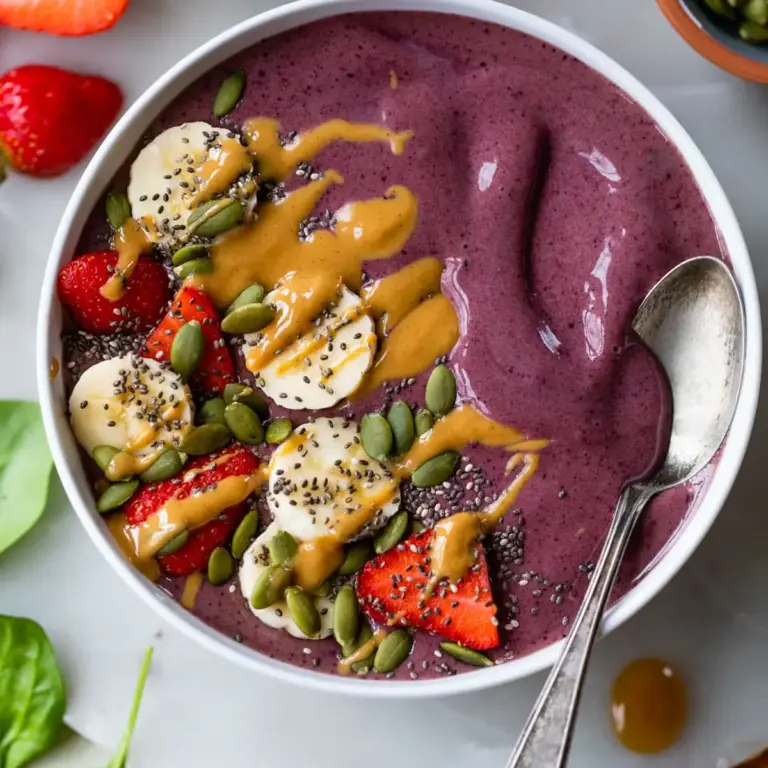 Fettverbrennende Smoothie Bowl