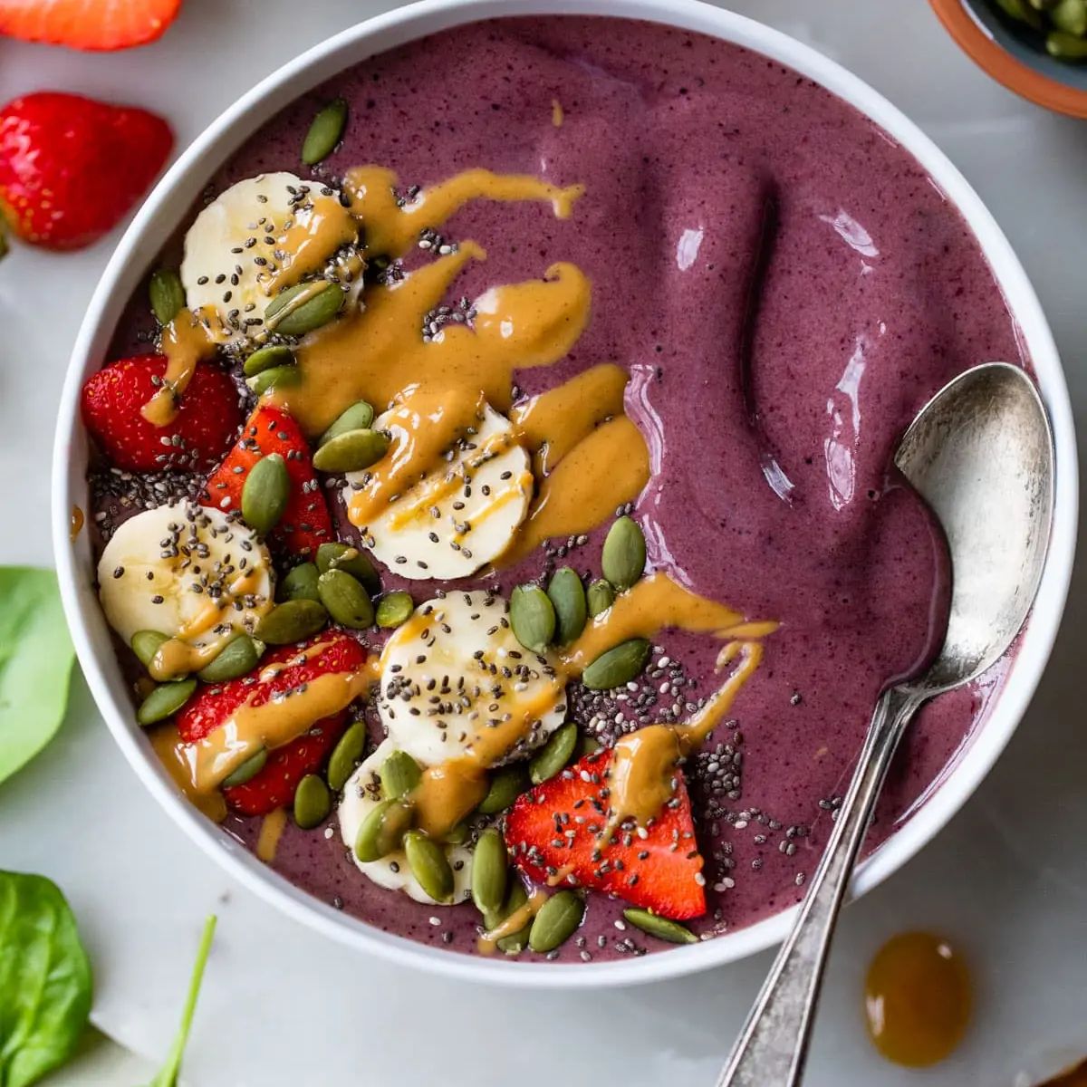 Fettverbrennende Smoothie Bowl
