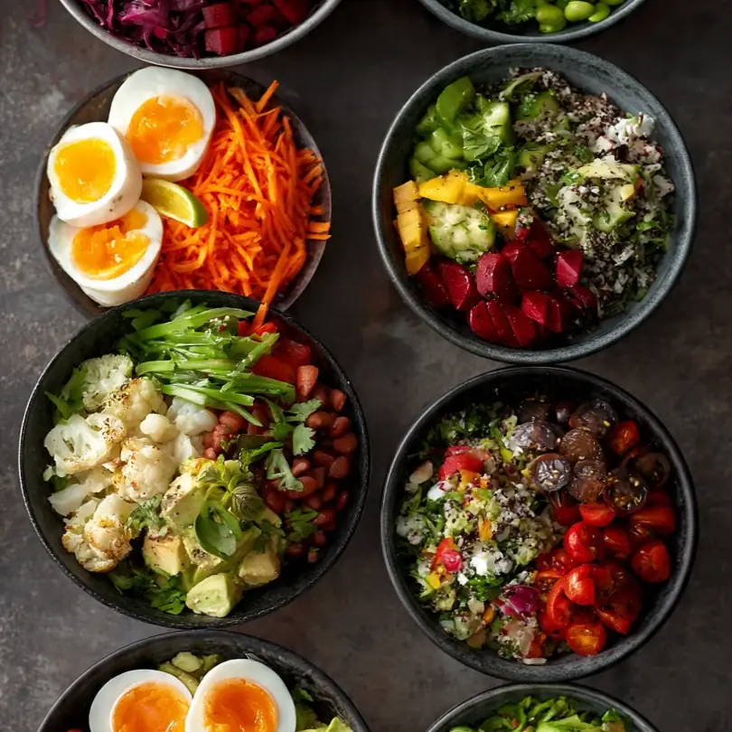 Gesunde Diät-Bowls Für Schnellen Gewichtsverlust