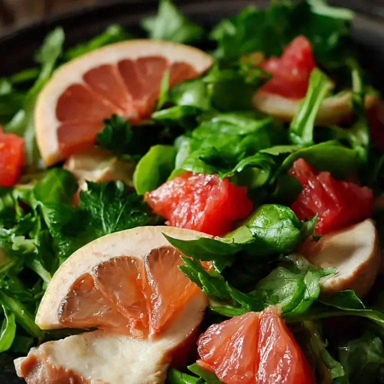 Hähnchen Und Grapefruit-Salat (Unter 350 Kalorien)