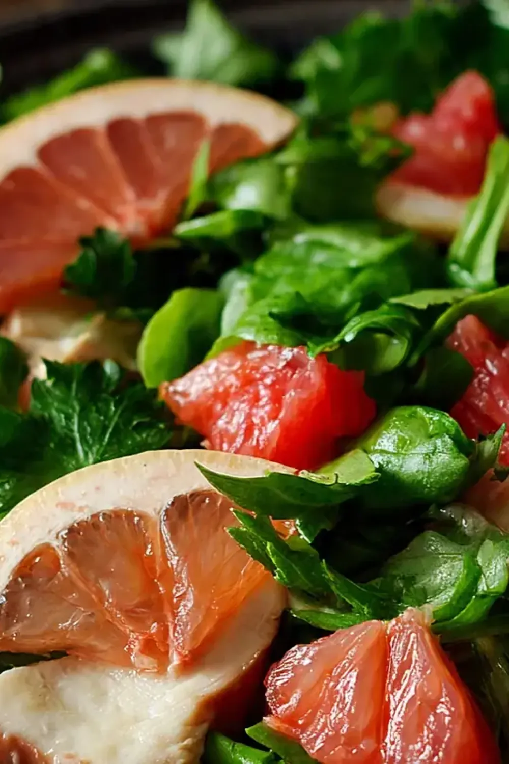 Hähnchen und Grapefruit-Salat (Unter 350 Kalorien)