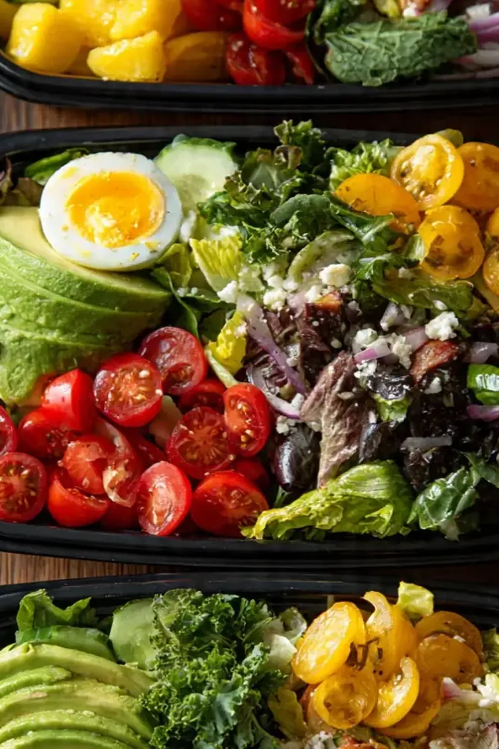 Schnelle Abnehm-Salate für die ganze Woche