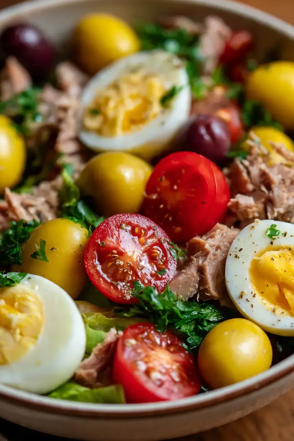 Thunfisch-Nicoise-Salat