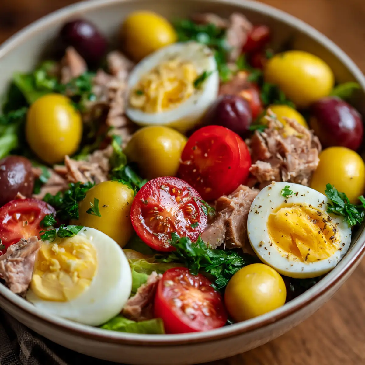Thunfisch-Nicoise-Salat