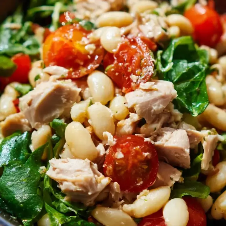 Thunfisch Und Weiße Bohnen Salat