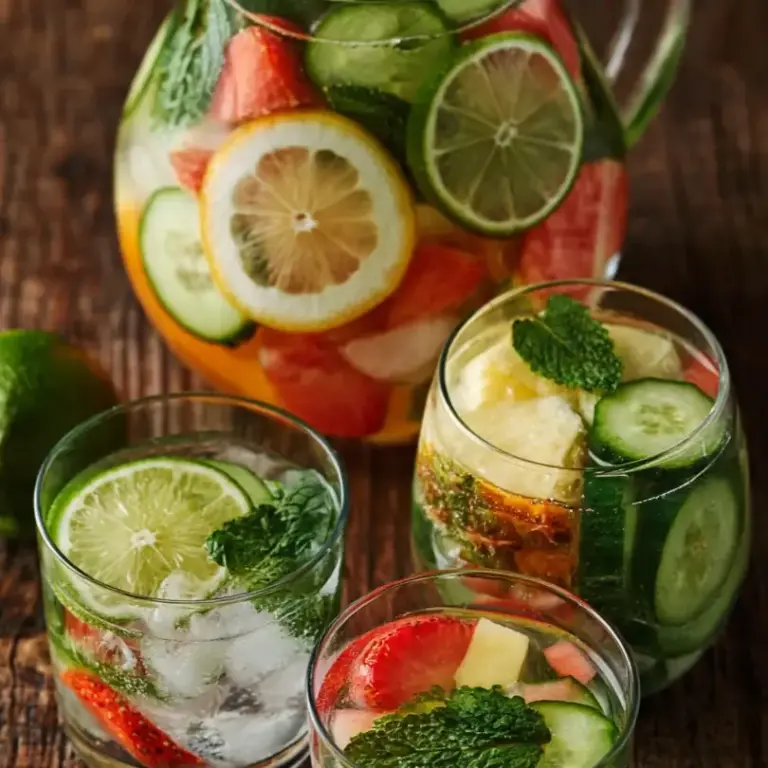 Wasser-Detox-Rezepte Für Gewichtsverlust
