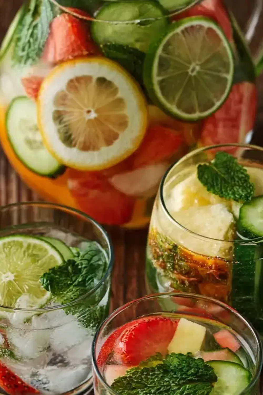 Wasser-Detox-Rezepte für Gewichtsverlust