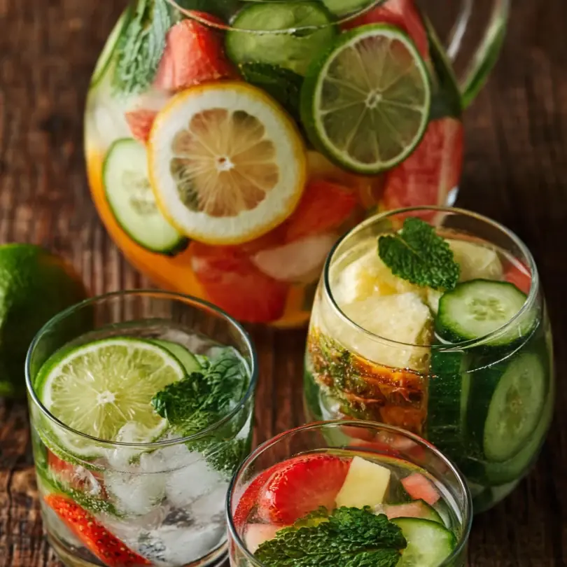 Wasser-Detox-Rezepte Für Gewichtsverlust