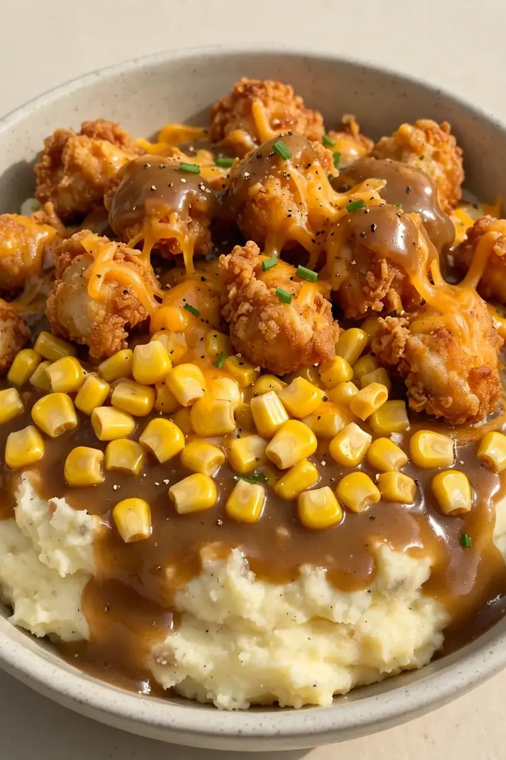 Copycat KFC Chicken Bowls