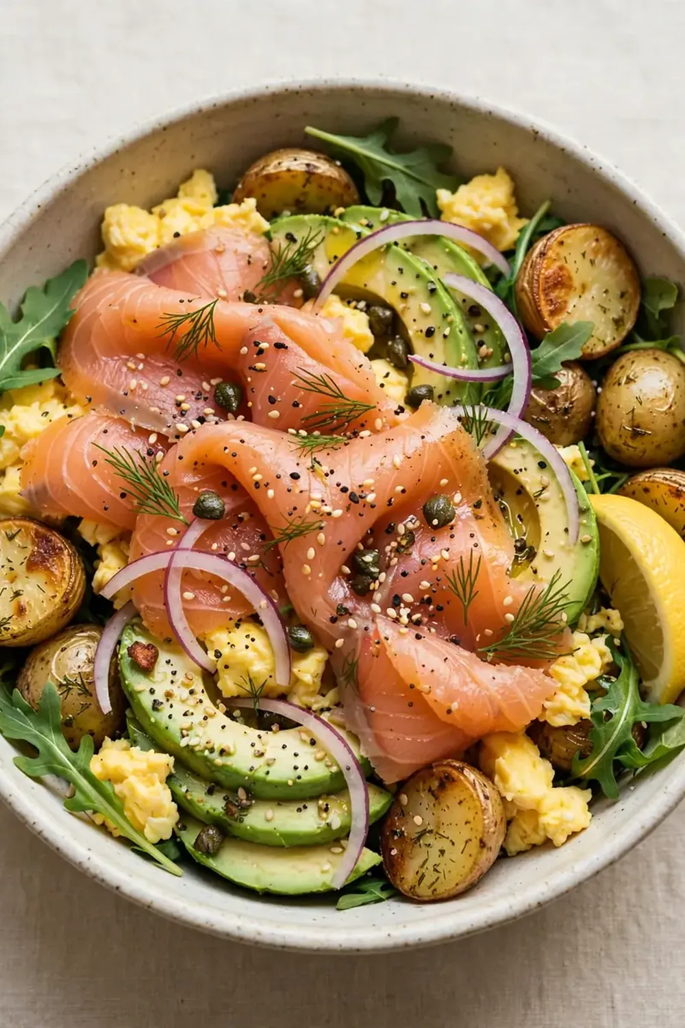 Smoked Salmon Breakfast Bowls