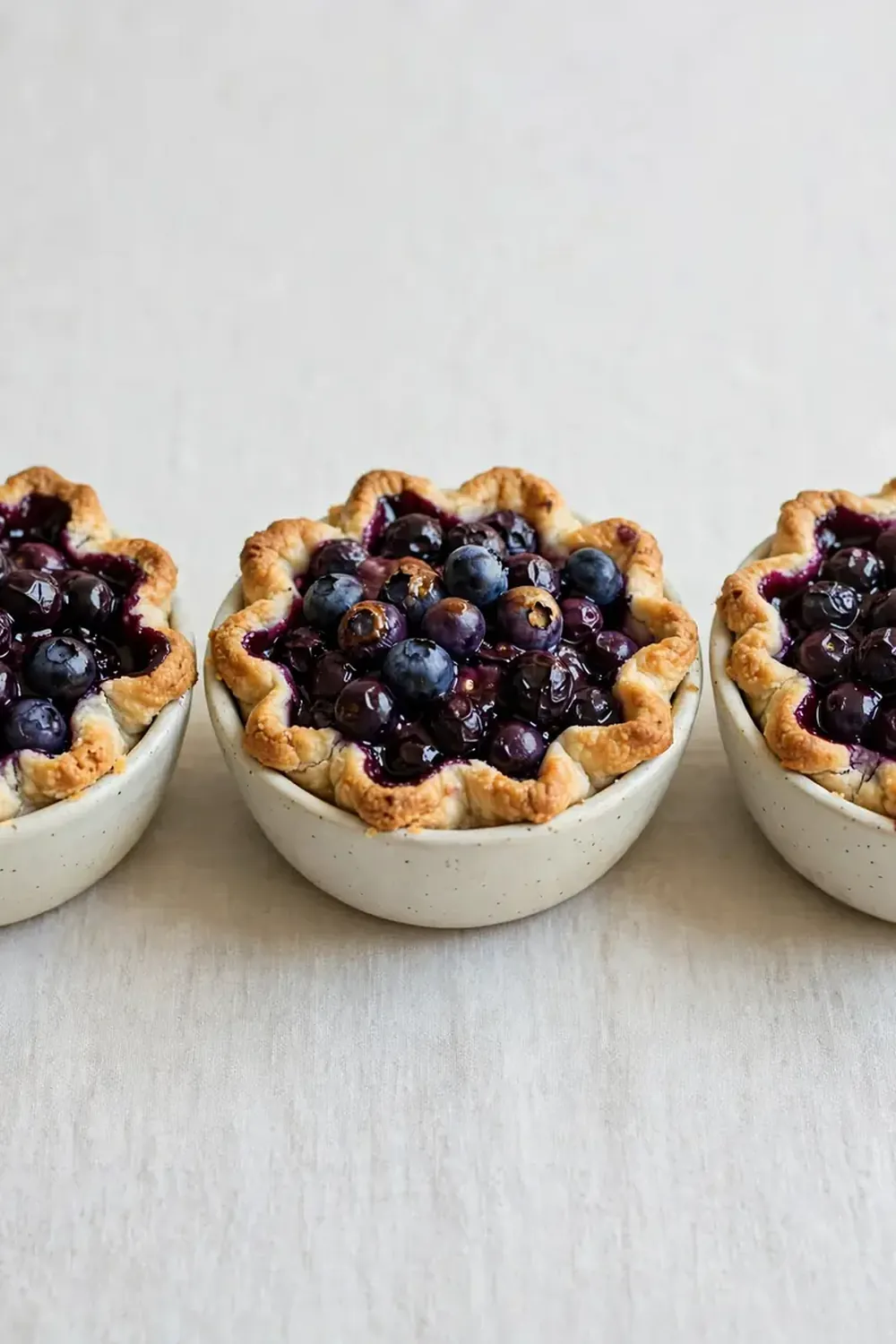 Blueberry Pie Bowls
