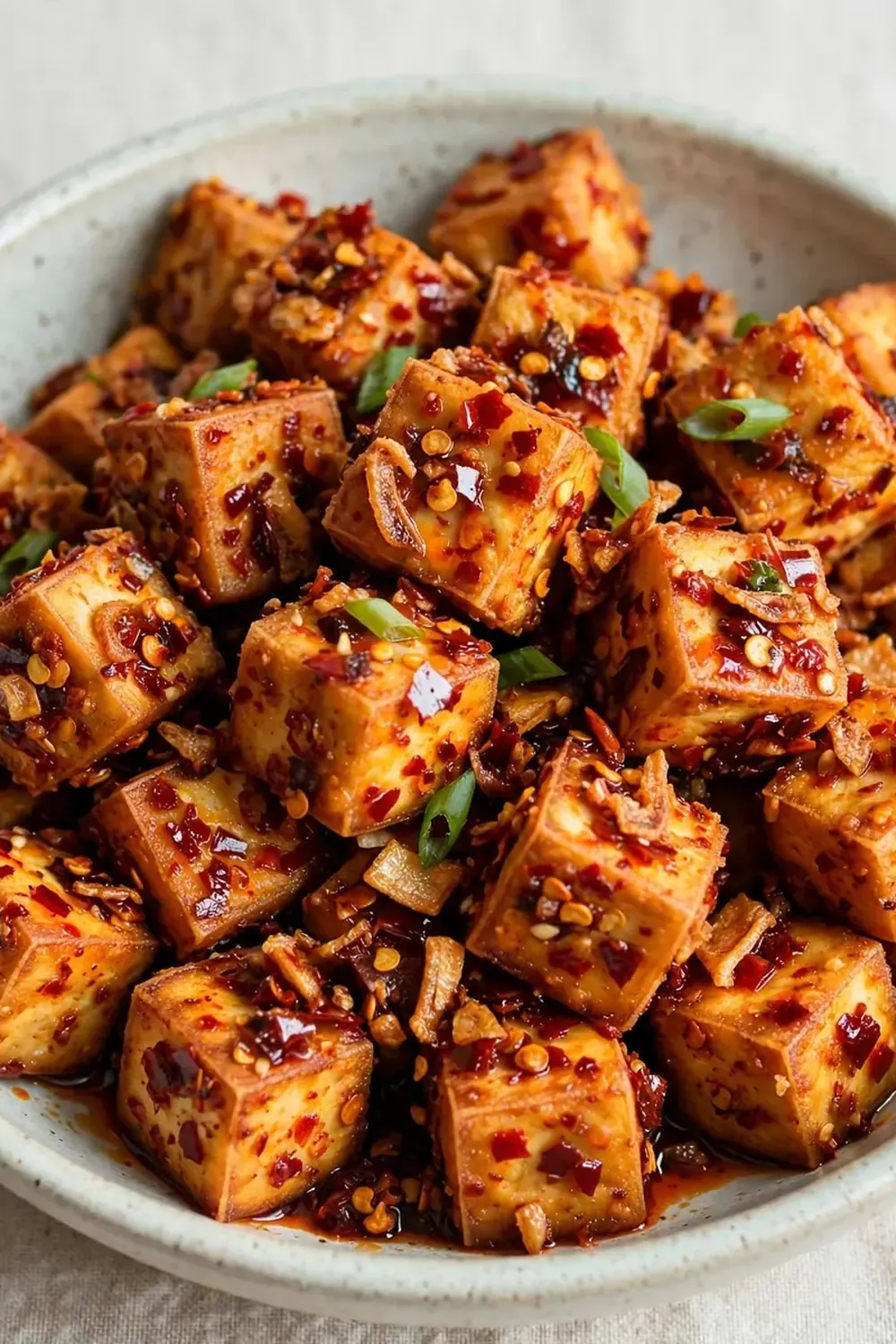 Chili Crunch Tofu