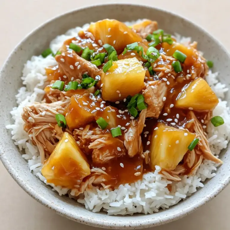 Restaurant-Qualität: Süßer Hawaiianischer Crockpot Chicken