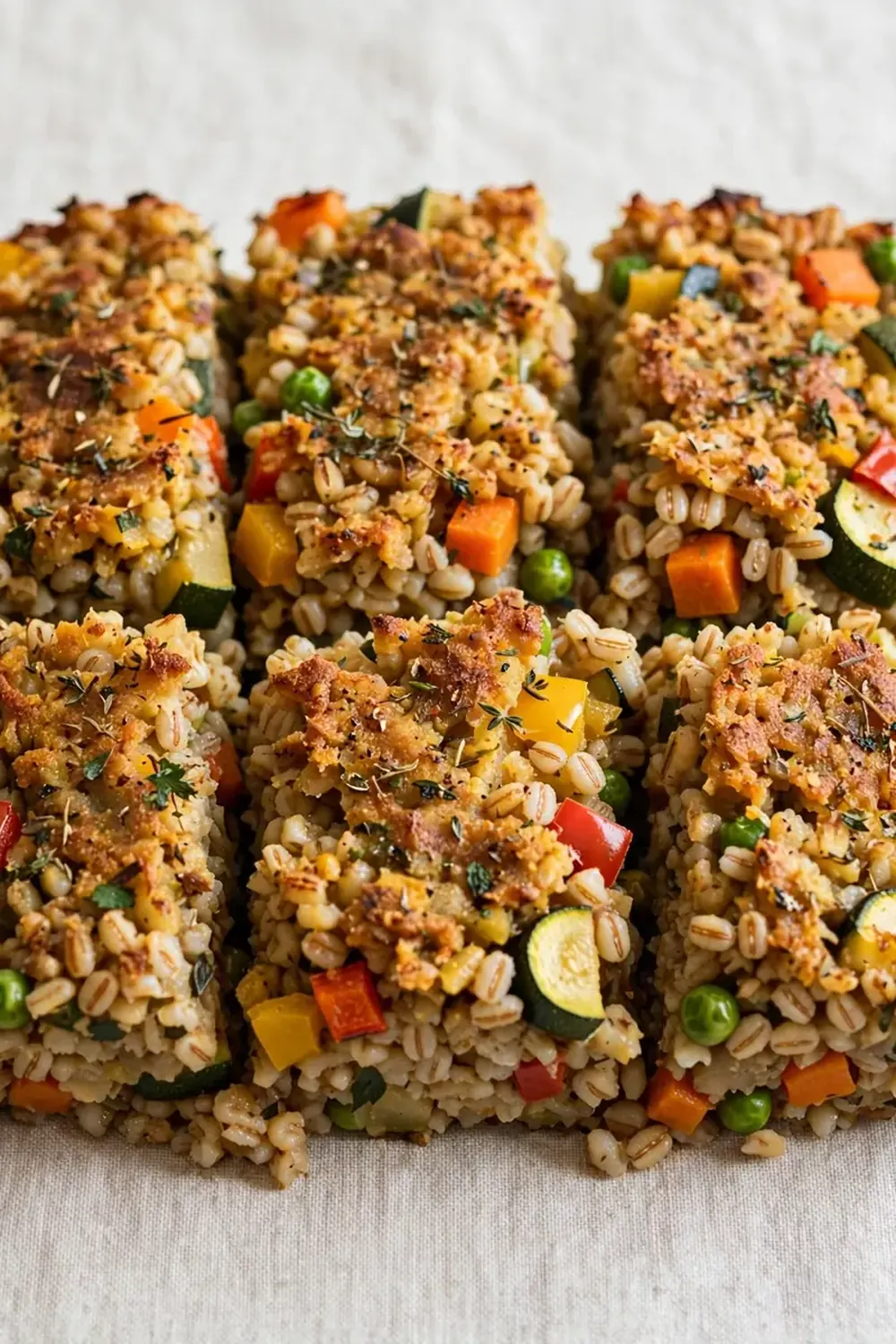 Vegan Casserole with Barley and Vegetables