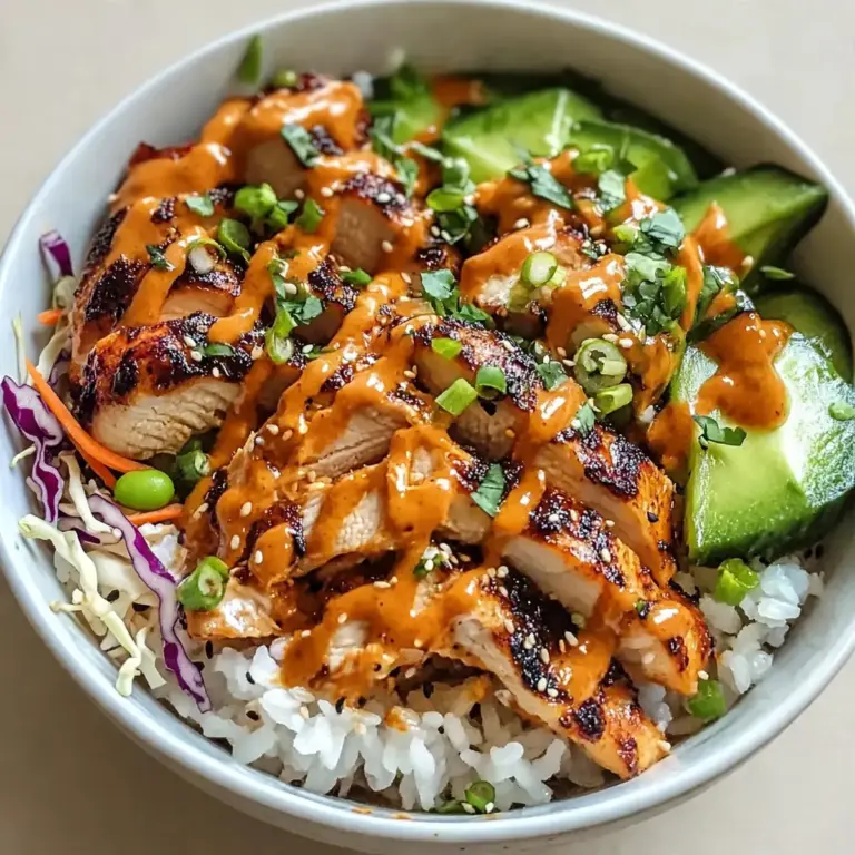 Restaurant-Qualität Yum Yum Chicken Bowls für Gäste