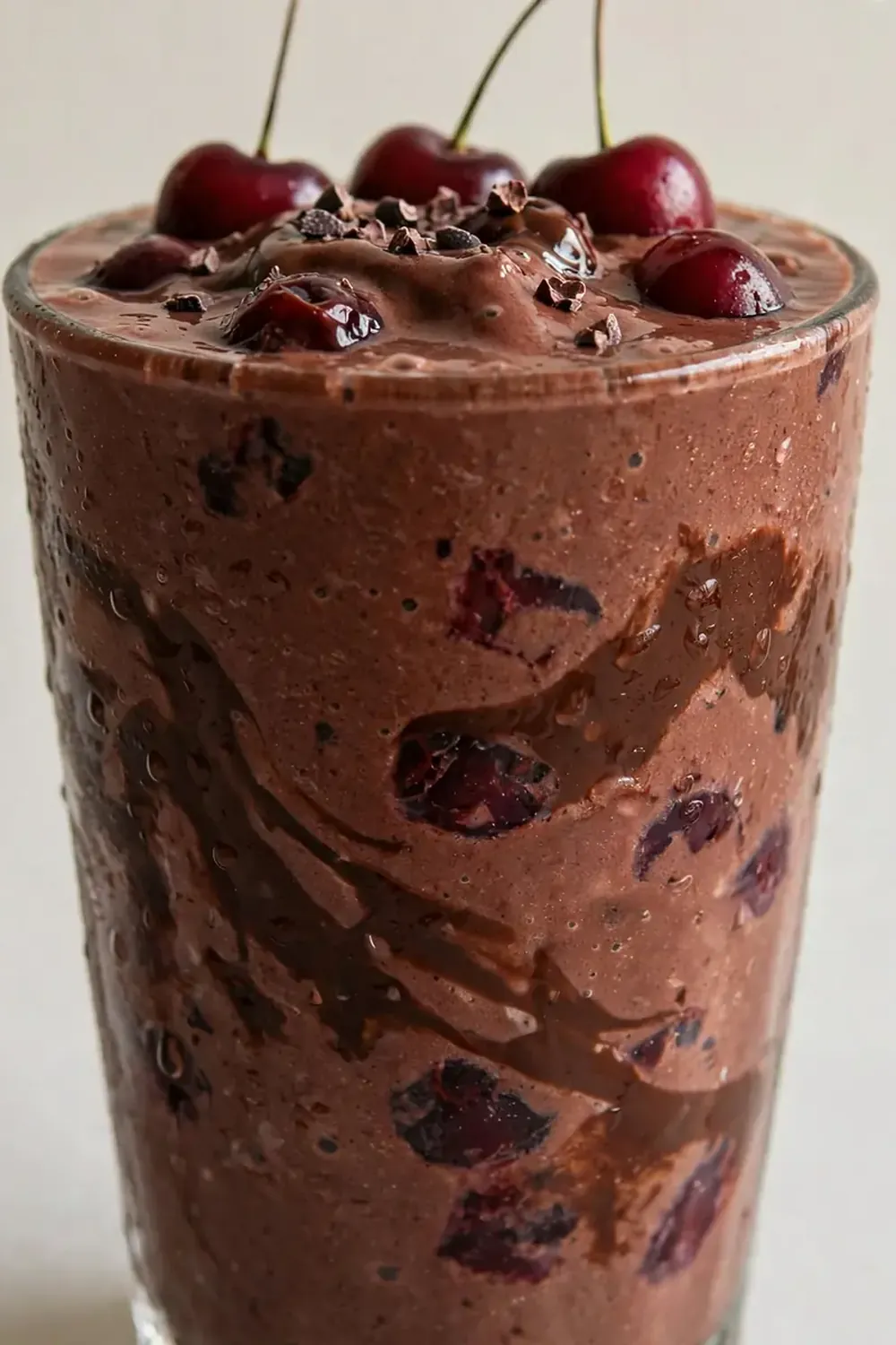 Chocolate Cherry Smoothie