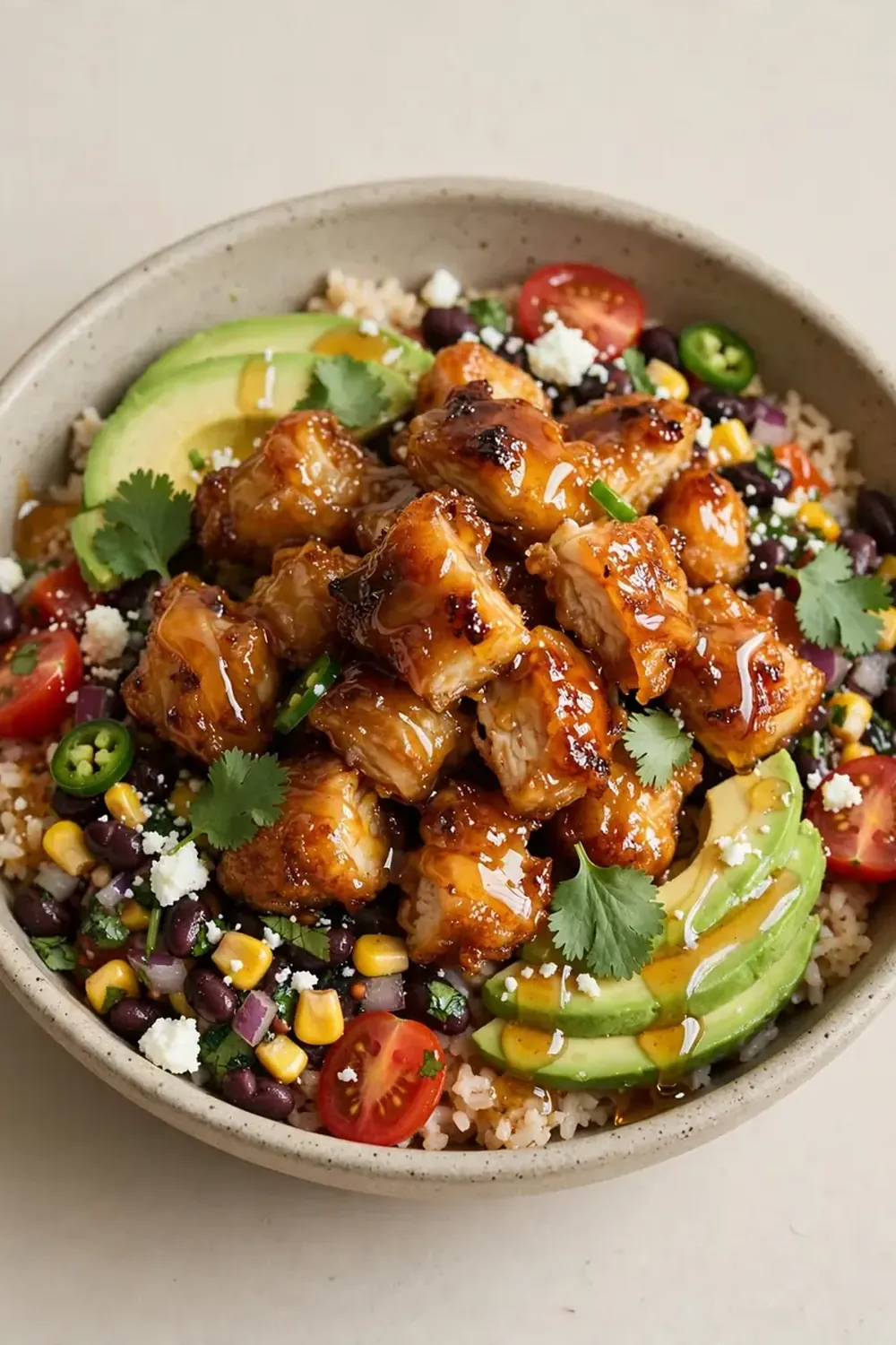 Baja Hot Honey Chicken Bowls