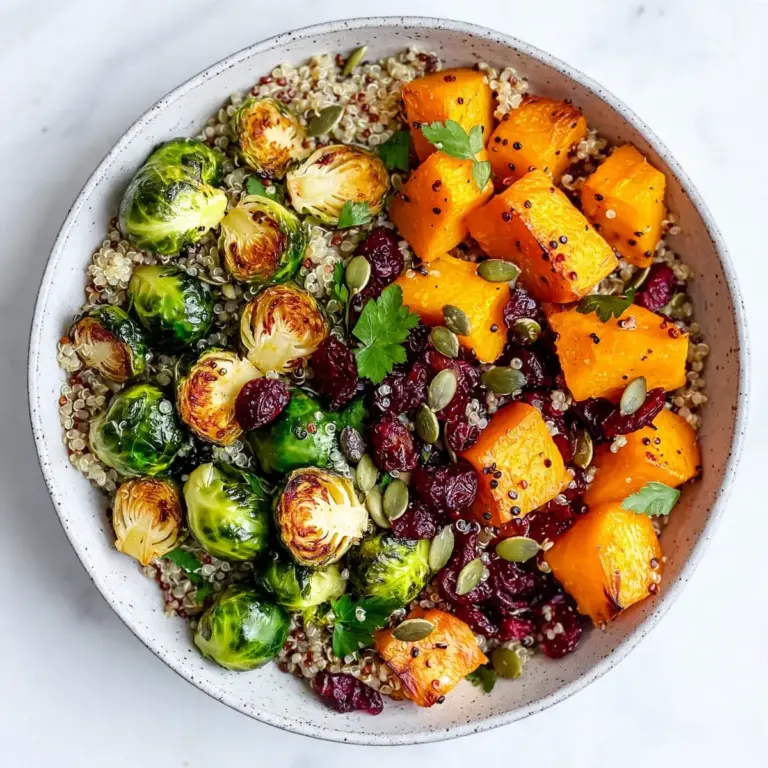 Restaurant-Würdige Herbstliche Körner-Salat-Bowl