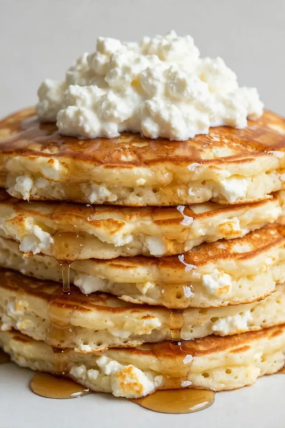 Single-Serve Cottage Cheese Pancake