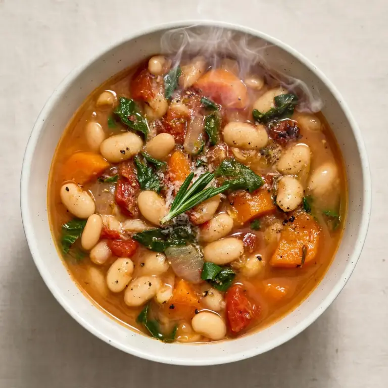 Restaurant-Würdiger Weiße-Bohnen-Eintopf aus dem Instant Pot