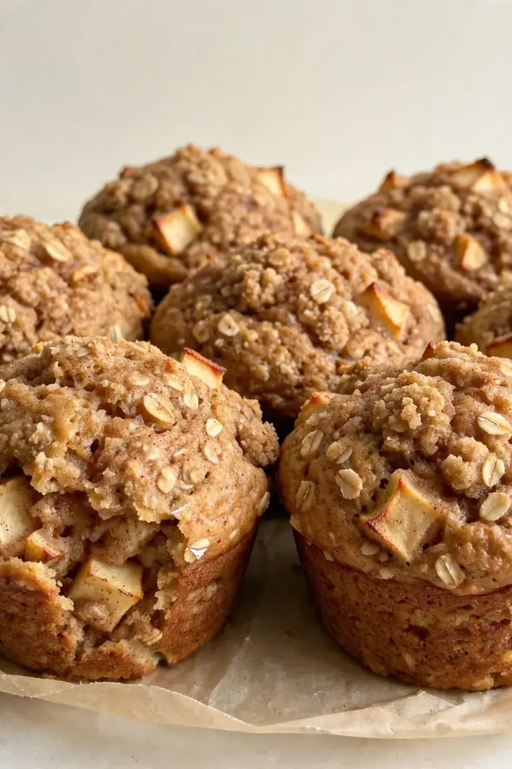 apple cinnamon protein muffins
