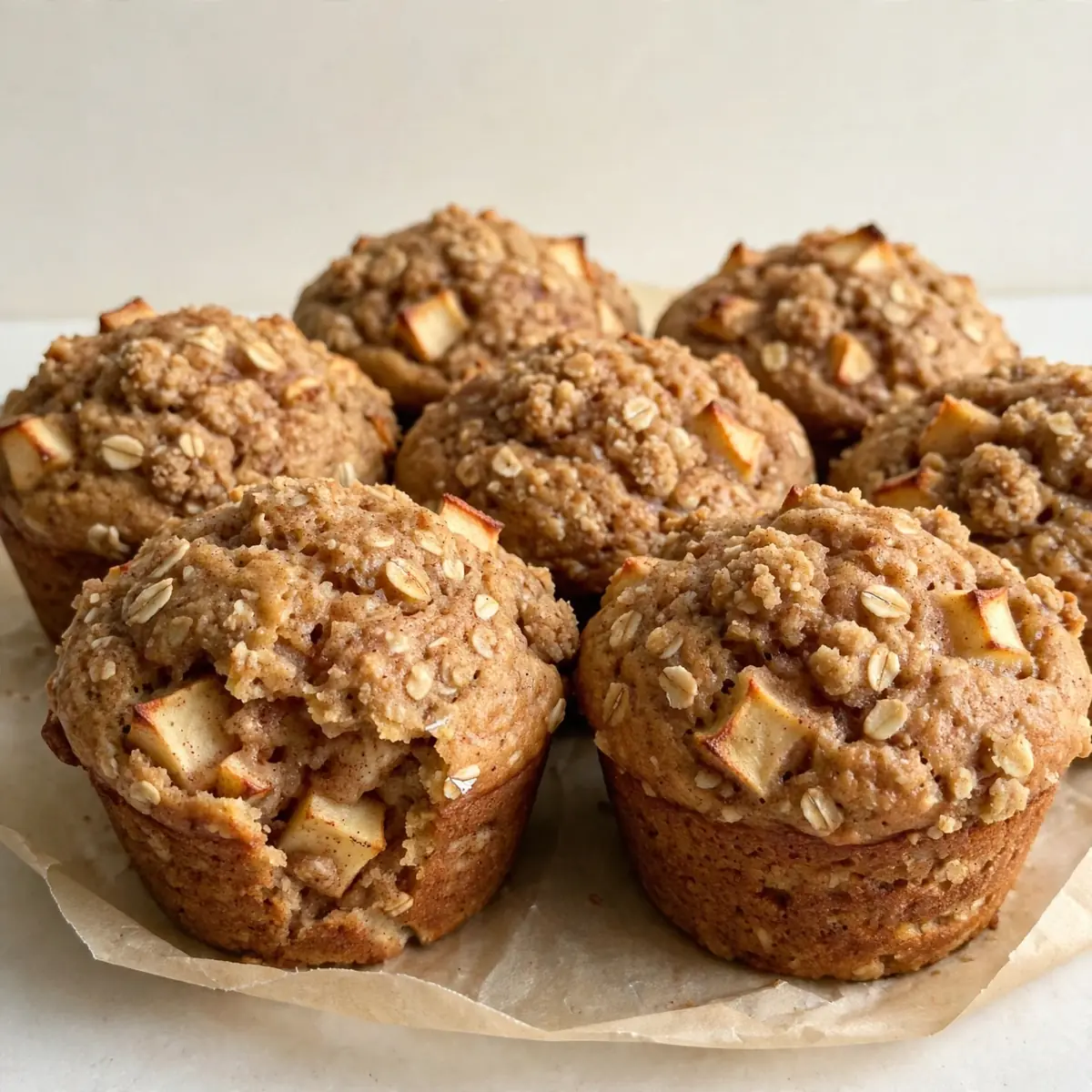 Apple-Cinnamon Protein Muffins Meal Prep