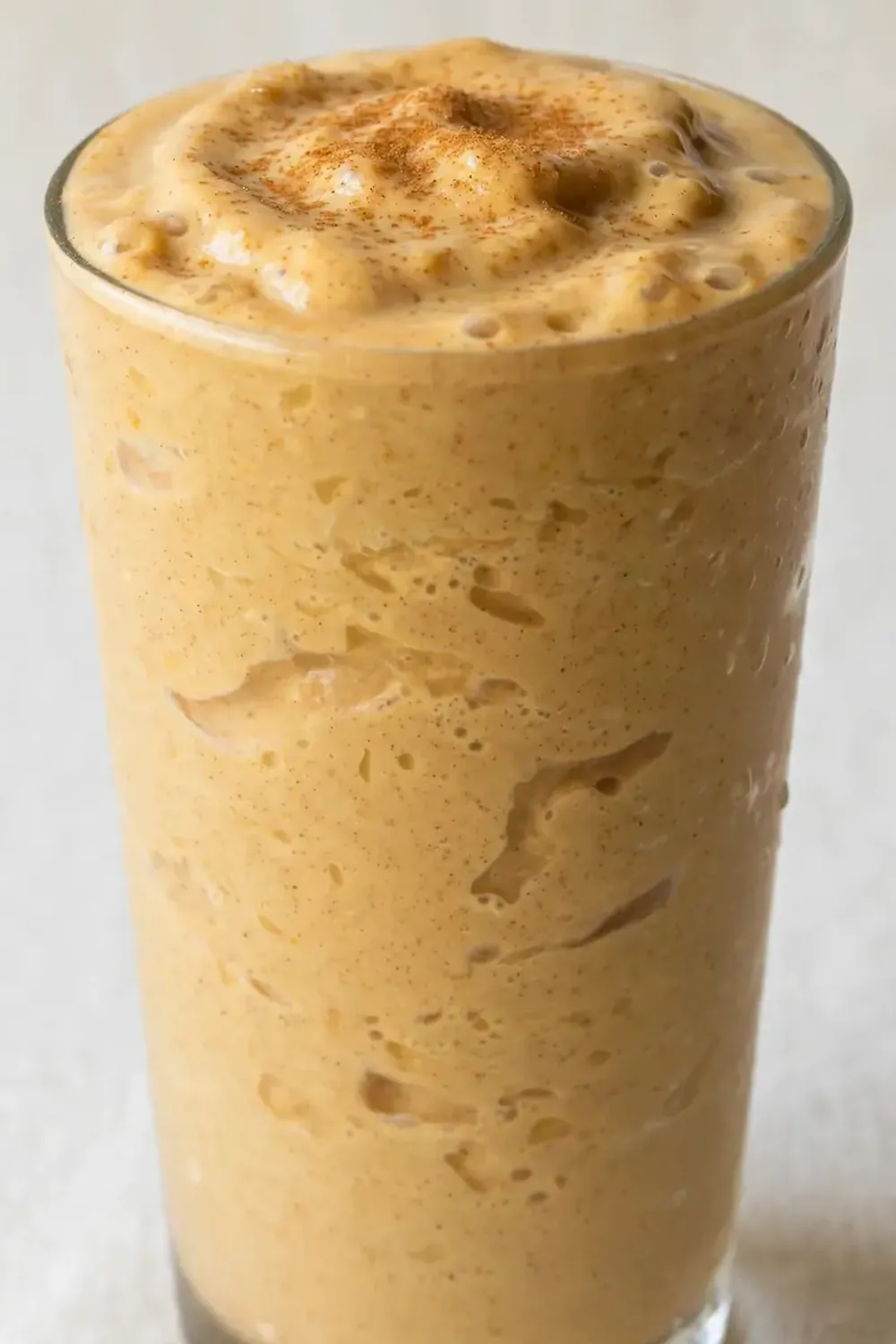 pumpkin spice protein smoothie