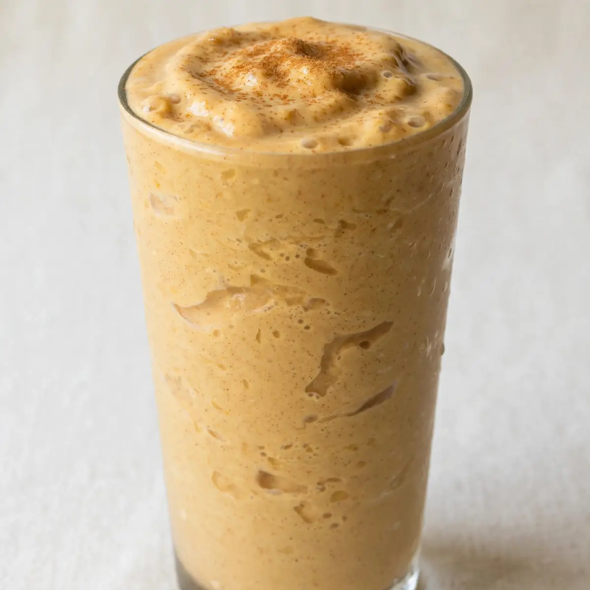 Blitz-Abendessen: Pumpkin Spice Protein Smoothie
