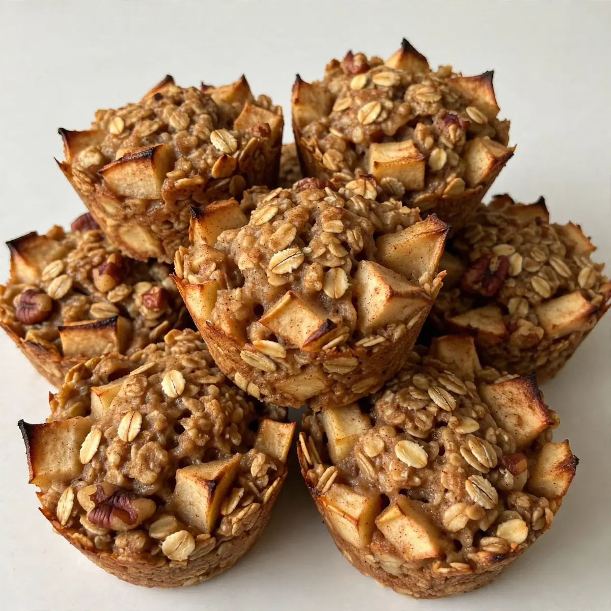 Fix & Fertig: Apfel-Protein-Haferflocken-Muffins