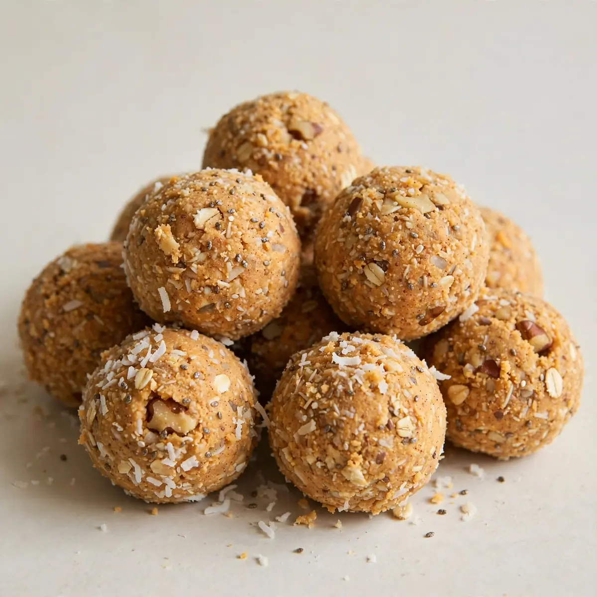 Fixe No Bake Süßkartoffel Protein Balls für Familien