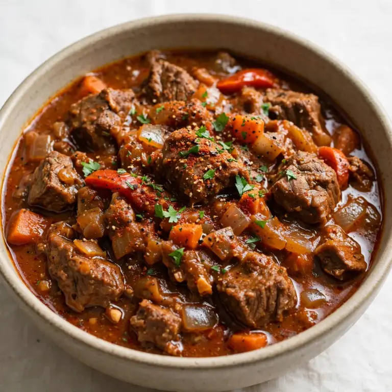 Müheloses Rindergulasch Aus Dem Slow Cooker