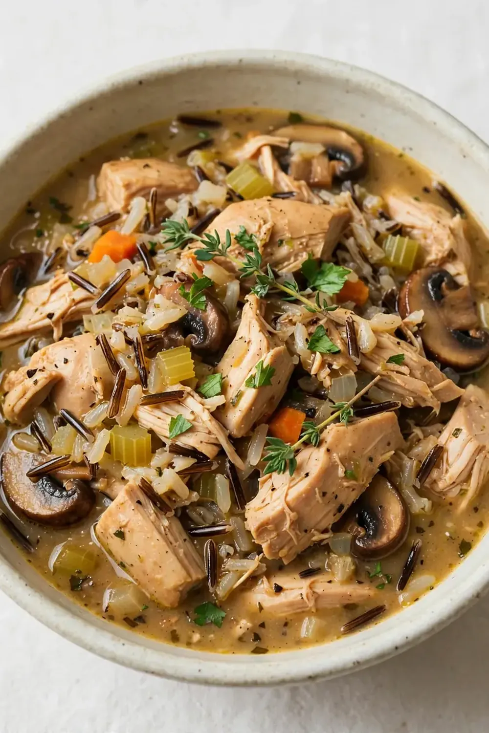 chicken and wild rice stew