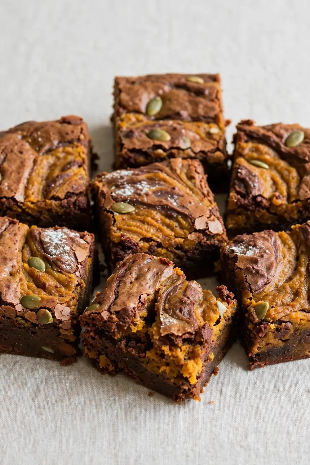 halloween kürbis brownie rezept