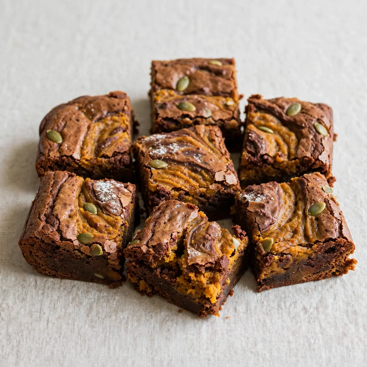 Halloween Kürbis Brownie Rezept Schnell & Saftig