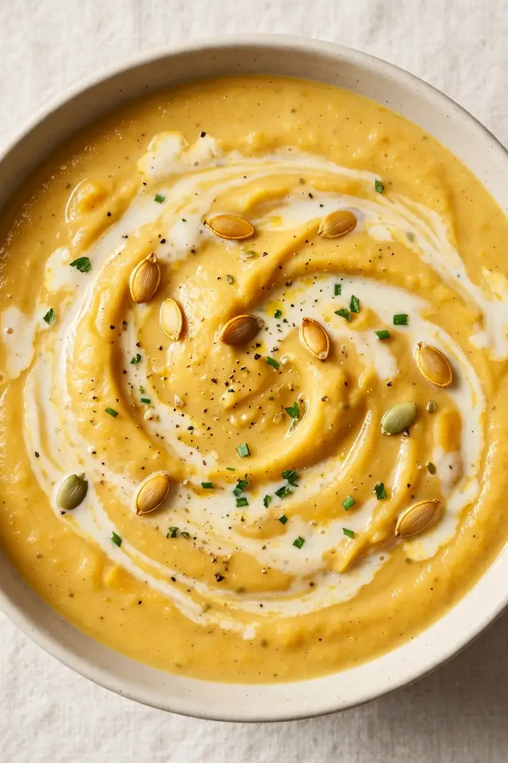 kürbiscremesuppe mit kokosmilch
