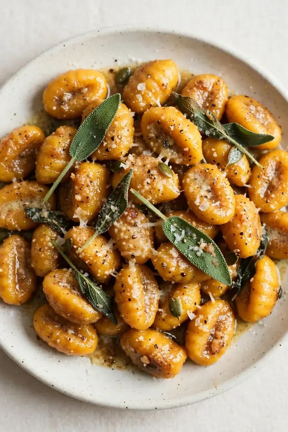 kürbisgnocchi mit salbeibutter