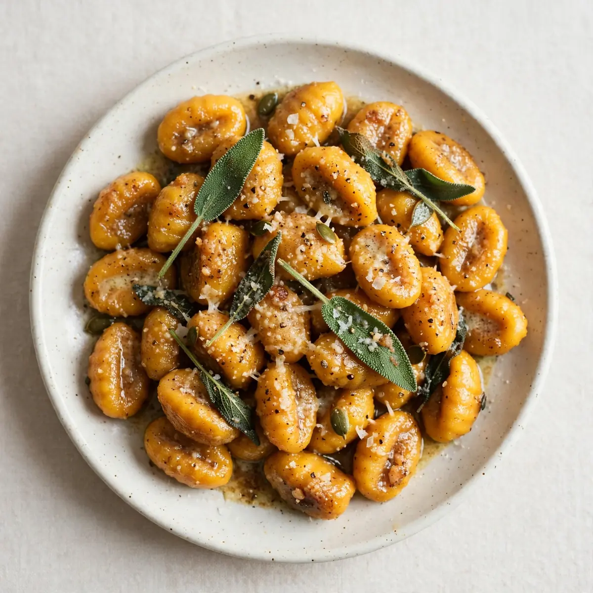 Kürbisgnocchi Mit Salbeibutter – Herbstlich Und Schnell