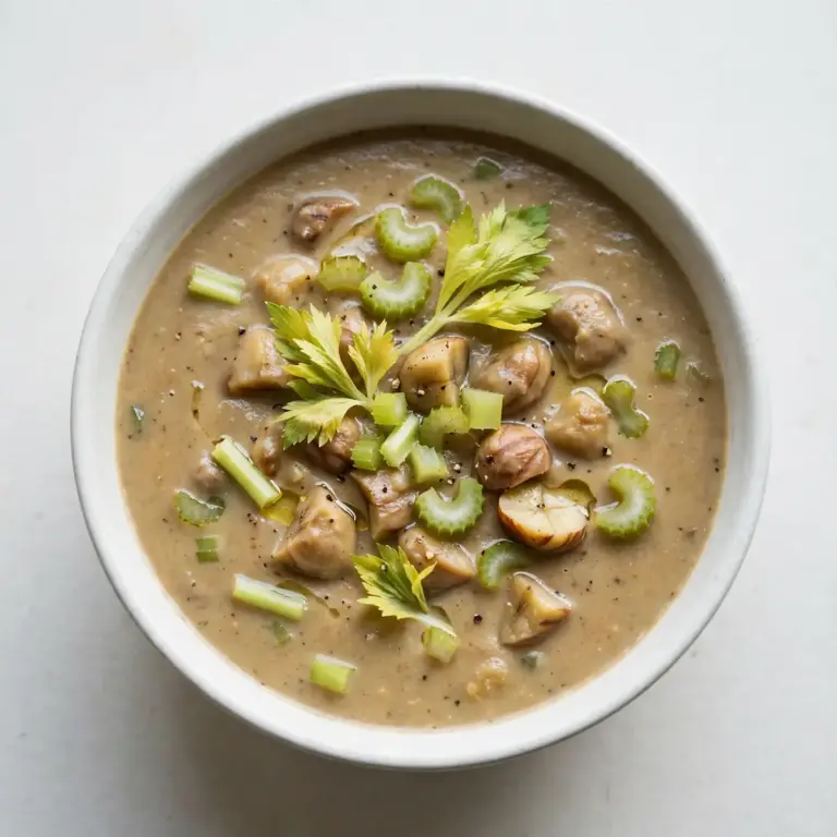 Maronen‑Suppe Mit Sellerie: Cremig, Herbstlich & Schnell