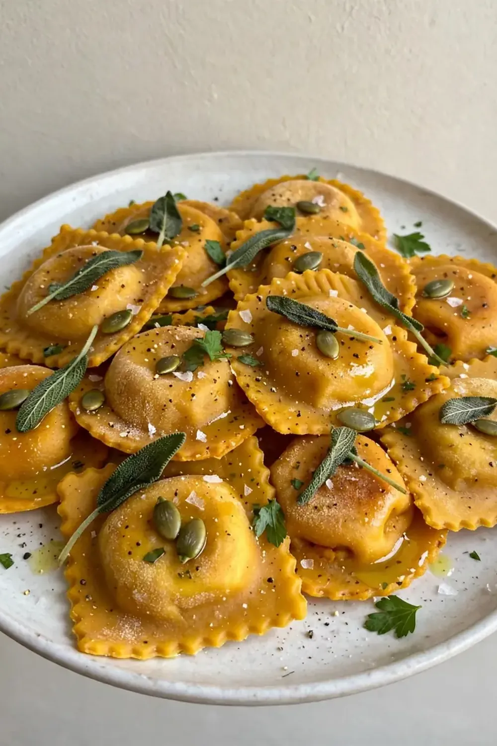 vegane kürbisravioli selber machen