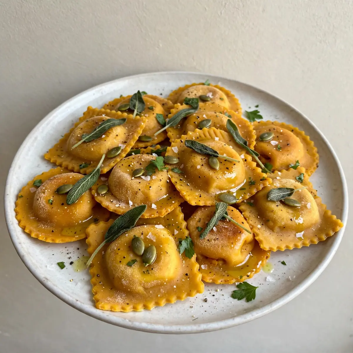 Vegane Kürbis‑Ravioli Selber Machen – Herbstlich & Lecker